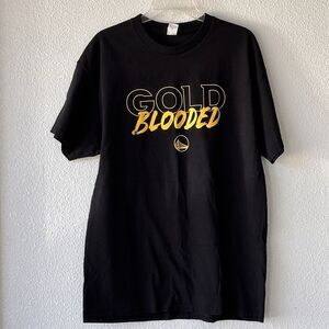 Golden State Warriors Men's T-Shirt Gold Blooded, Size X-Large